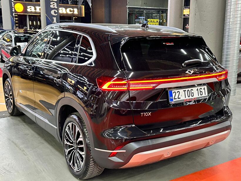 2025 Elektrik Otomatik TOGG T10X Siyah Polat Araç Dizayn Otomotiv İnşaat Sanayi Ve Ticaret Limited Şirketi