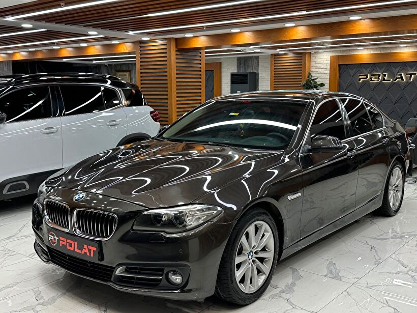 2014 Benzin Otomatik BMW 5 Serisi Gri Polat Araç Dizayn Otomotiv İnşaat Sanayi Ve Ticaret Limited Şirketi