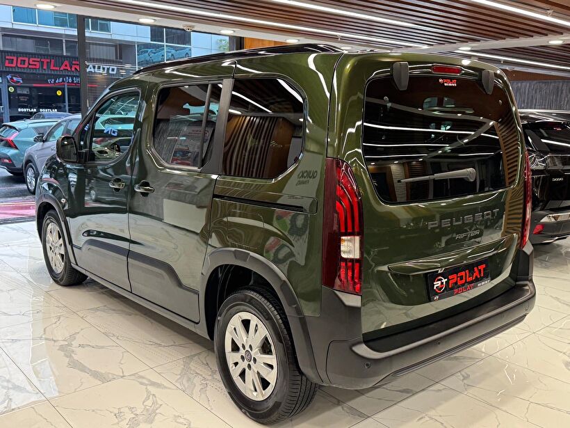 2024 Dizel Otomatik Peugeot Rifter Yeşil Polat Araç Dizayn Otomotiv İnşaat Sanayi Ve Ticaret Limited Şirketi