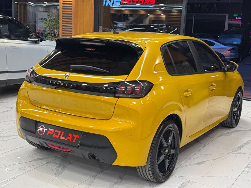 2021 Dizel Otomatik Peugeot 208 Sarı Polat Araç Dizayn Otomotiv İnşaat Sanayi Ve Ticaret Limited Şirketi