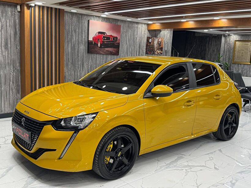 2021 Dizel Otomatik Peugeot 208 Sarı Polat Araç Dizayn Otomotiv İnşaat Sanayi Ve Ticaret Limited Şirketi