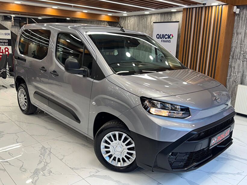 2025 Dizel Otomatik Toyota Proace City Gri Polat Araç Dizayn Otomotiv İnşaat Sanayi Ve Ticaret Limited Şirketi