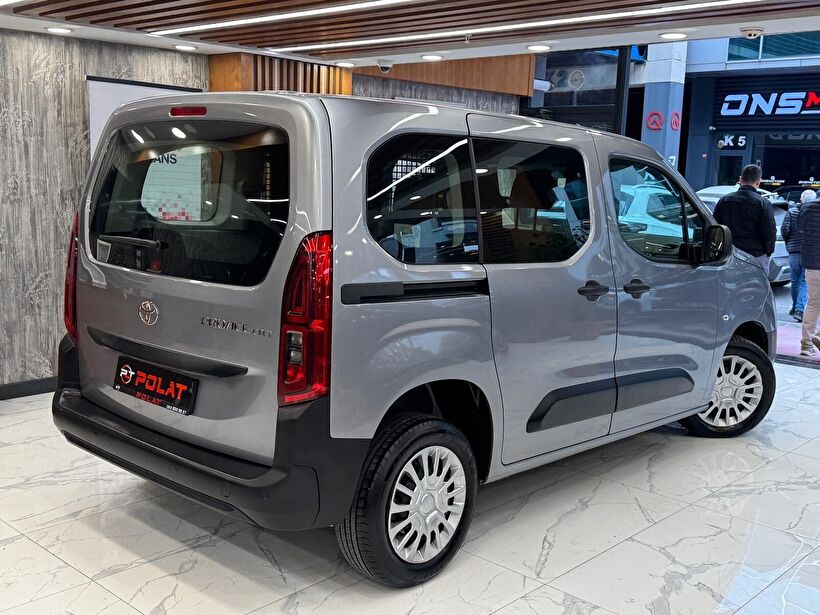 2025 Dizel Otomatik Toyota Proace City Gri Polat Araç Dizayn Otomotiv İnşaat Sanayi Ve Ticaret Limited Şirketi