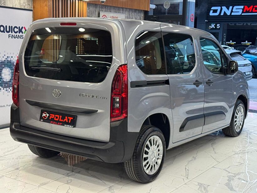 2025 Dizel Otomatik Toyota Proace City Gri Polat Araç Dizayn Otomotiv İnşaat Sanayi Ve Ticaret Limited Şirketi