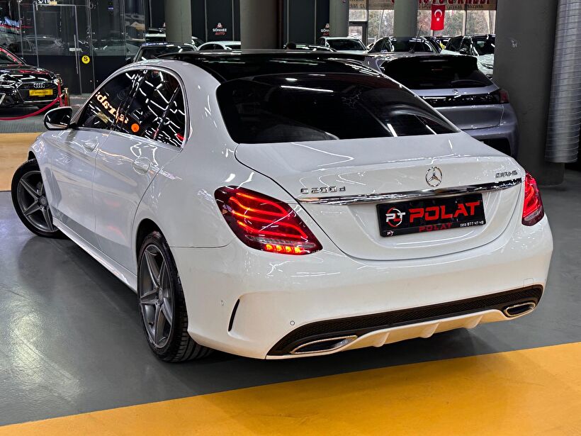 2016 Dizel Otomatik Mercedes-Benz C Beyaz Polat Araç Dizayn Otomotiv İnşaat Sanayi Ve Ticaret Limited Şirketi