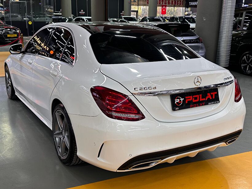 2016 Dizel Otomatik Mercedes-Benz C Beyaz Polat Araç Dizayn Otomotiv İnşaat Sanayi Ve Ticaret Limited Şirketi