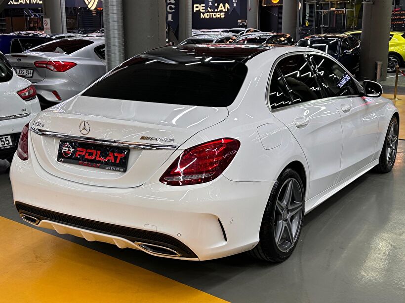 2016 Dizel Otomatik Mercedes-Benz C Beyaz Polat Araç Dizayn Otomotiv İnşaat Sanayi Ve Ticaret Limited Şirketi