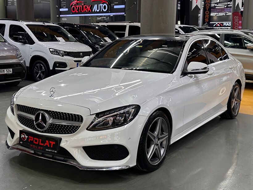 2016 Dizel Otomatik Mercedes-Benz C Beyaz Polat Araç Dizayn Otomotiv İnşaat Sanayi Ve Ticaret Limited Şirketi