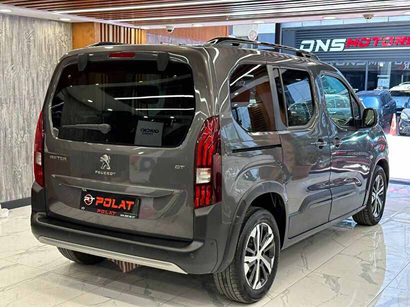 2022 Dizel Otomatik Peugeot Rifter Gri Polat Araç Dizayn Otomotiv İnşaat Sanayi Ve Ticaret Limited Şirketi