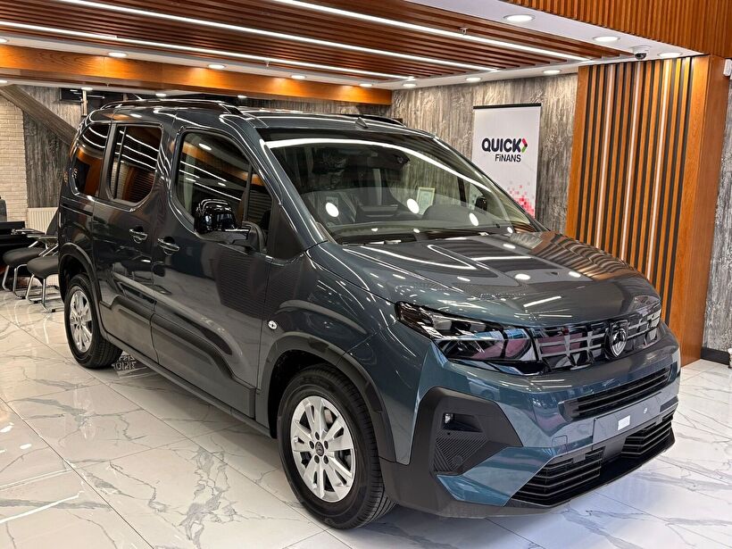 2024 Dizel Otomatik Peugeot Rifter Mavi Polat Araç Dizayn Otomotiv İnşaat Sanayi Ve Ticaret Limited Şirketi