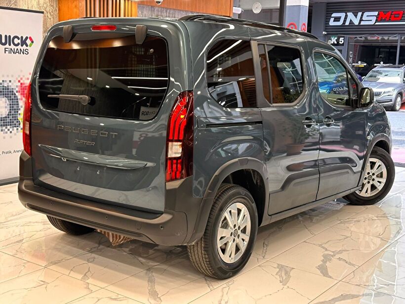 2024 Dizel Otomatik Peugeot Rifter Mavi Polat Araç Dizayn Otomotiv İnşaat Sanayi Ve Ticaret Limited Şirketi