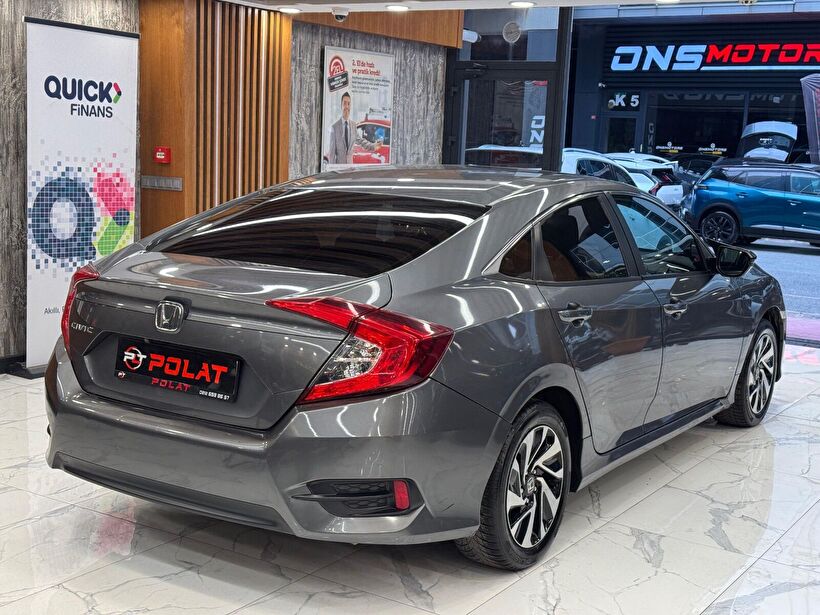2019 Benzin + LPG Otomatik Honda Civic Gri Polat Araç Dizayn Otomotiv İnşaat Sanayi Ve Ticaret Limited Şirketi