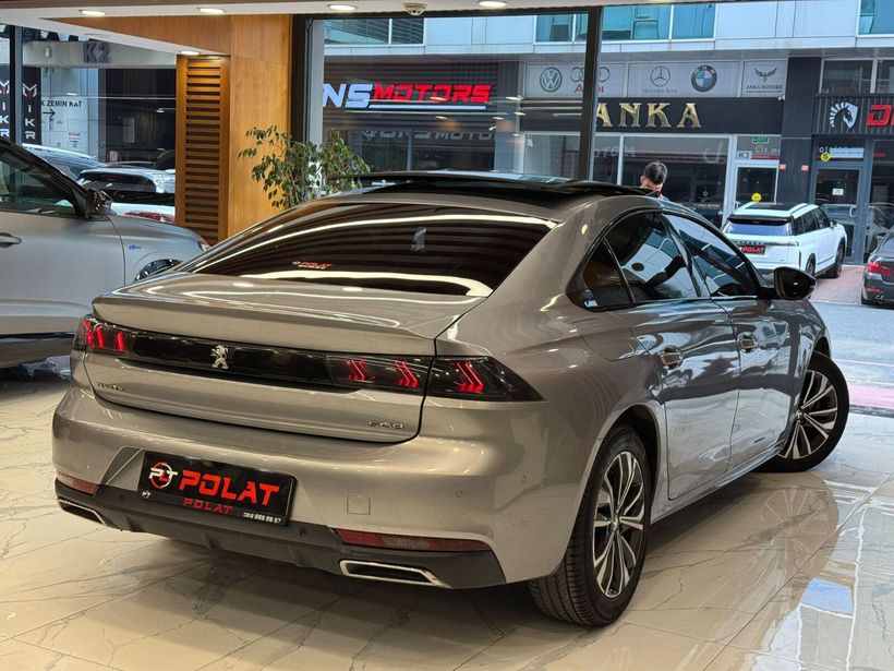 2022 Dizel Otomatik Peugeot 508 Gri Polat Araç Dizayn Otomotiv İnşaat Sanayi Ve Ticaret Limited Şirketi