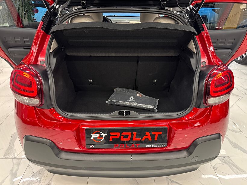 2024 Benzin Otomatik Citroen C3 Kırmızı Polat Araç Dizayn Otomotiv İnşaat Sanayi Ve Ticaret Limited Şirketi