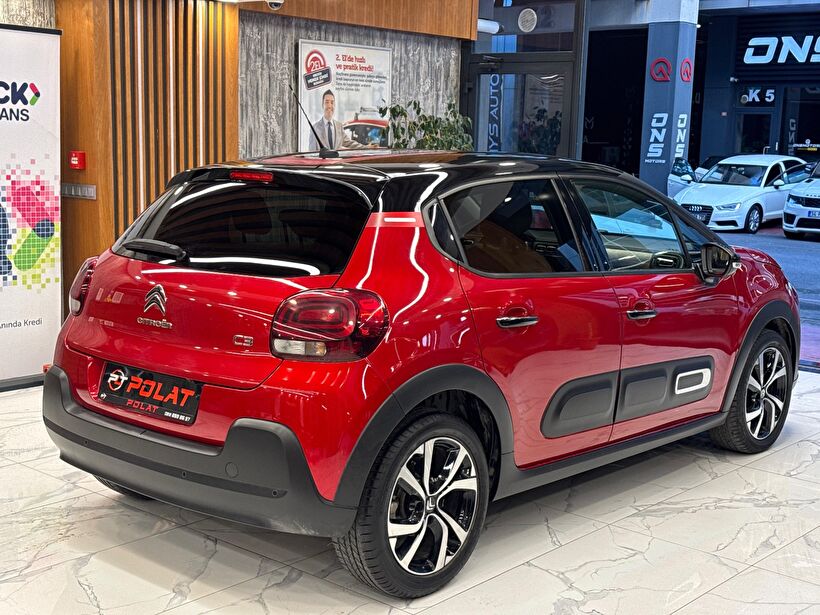 2024 Benzin Otomatik Citroen C3 Kırmızı Polat Araç Dizayn Otomotiv İnşaat Sanayi Ve Ticaret Limited Şirketi