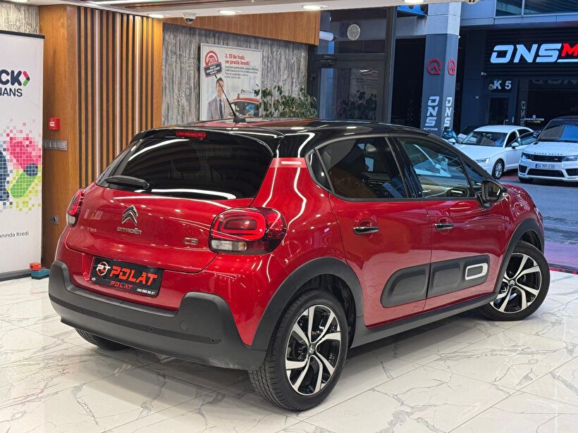 2024 Benzin Otomatik Citroen C3 Kırmızı Polat Araç Dizayn Otomotiv İnşaat Sanayi Ve Ticaret Limited Şirketi