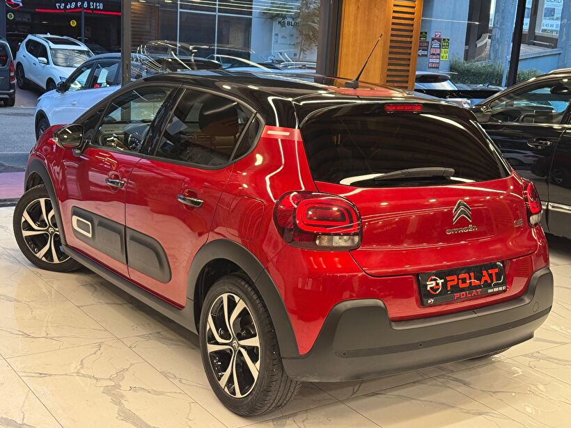 2024 Benzin Otomatik Citroen C3 Kırmızı Polat Araç Dizayn Otomotiv İnşaat Sanayi Ve Ticaret Limited Şirketi