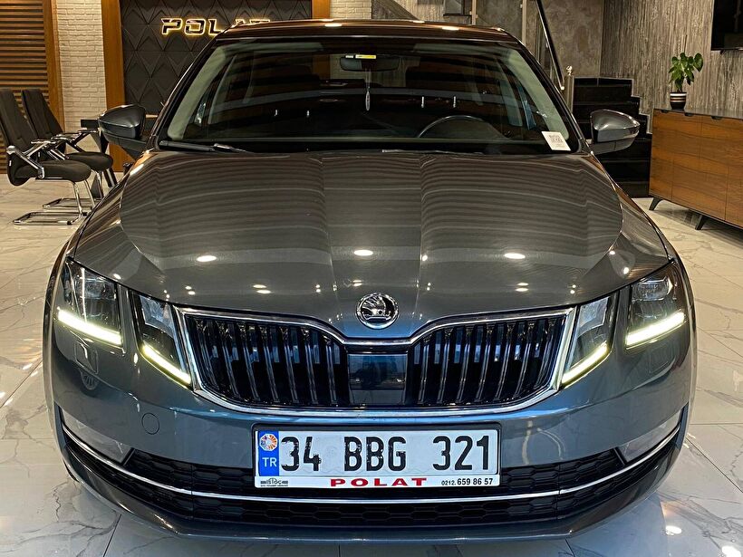 2018 Dizel Otomatik Skoda Octavia Gri Polat Araç Dizayn Otomotiv İnşaat Sanayi Ve Ticaret Limited Şirketi