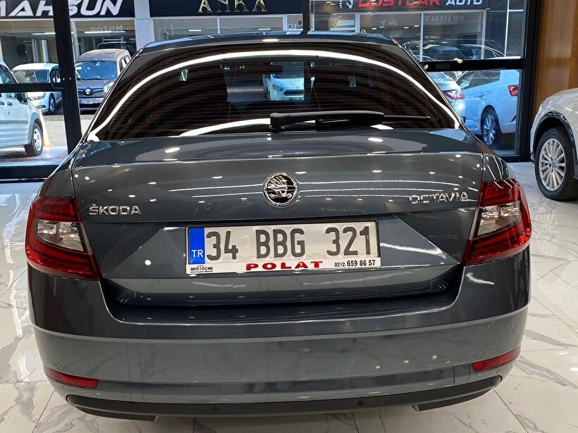 2018 Dizel Otomatik Skoda Octavia Gri Polat Araç Dizayn Otomotiv İnşaat Sanayi Ve Ticaret Limited Şirketi