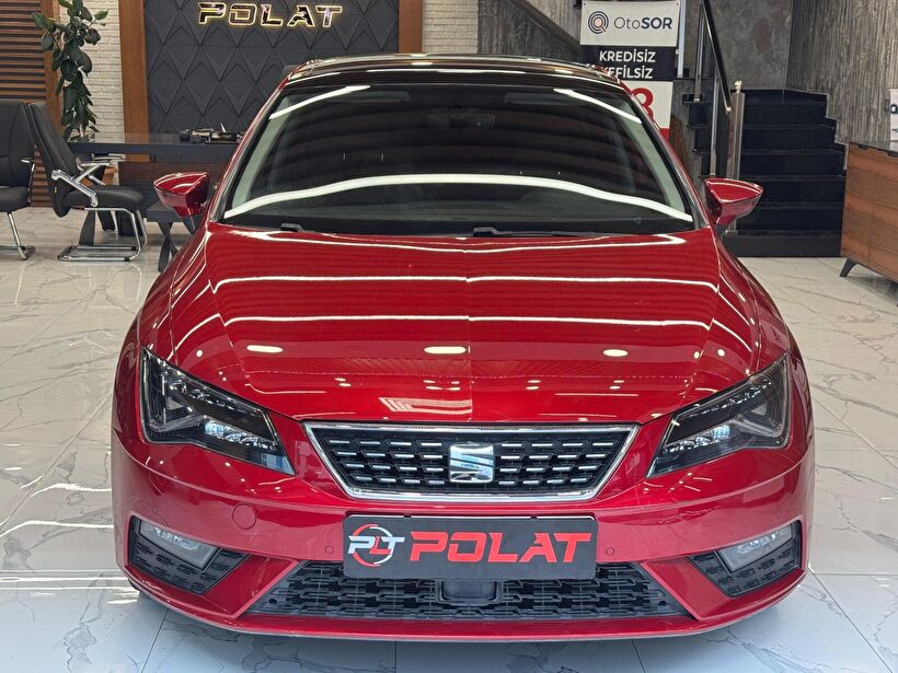 2019 Dizel Otomatik Seat Leon Kırmızı Polat Araç Dizayn Otomotiv İnşaat Sanayi Ve Ticaret Limited Şirketi