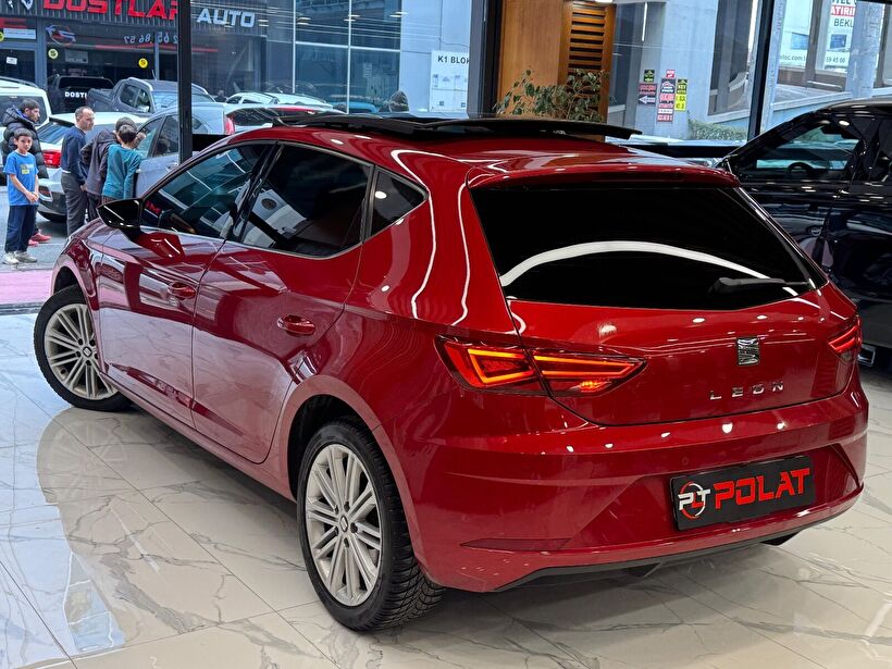 2019 Dizel Otomatik Seat Leon Kırmızı Polat Araç Dizayn Otomotiv İnşaat Sanayi Ve Ticaret Limited Şirketi