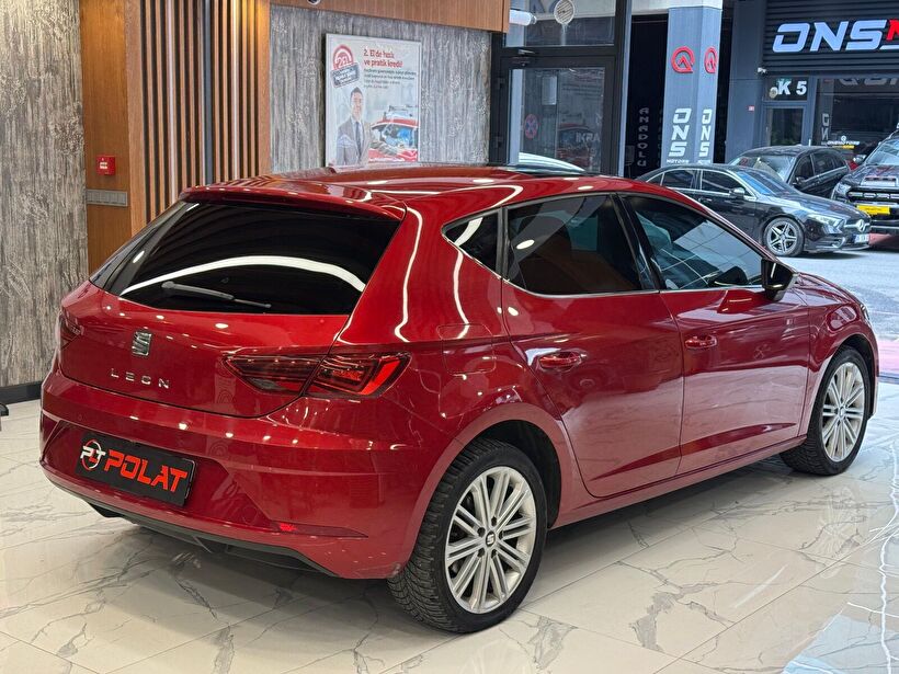 2019 Dizel Otomatik Seat Leon Kırmızı Polat Araç Dizayn Otomotiv İnşaat Sanayi Ve Ticaret Limited Şirketi