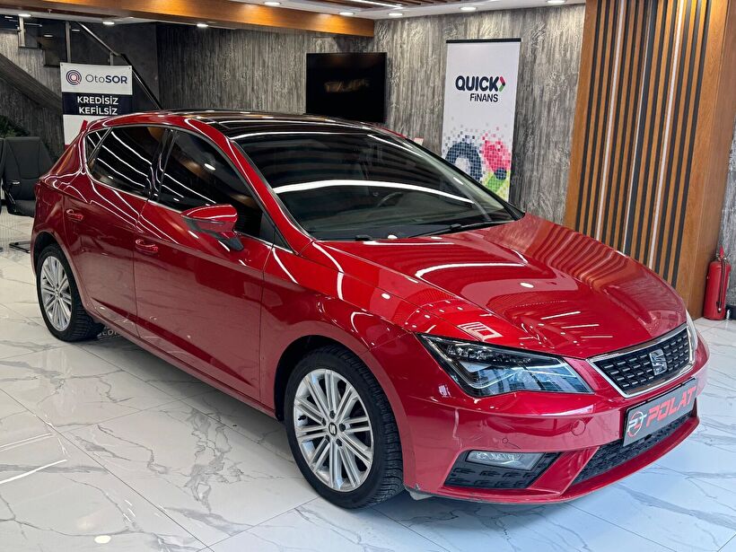 2019 Dizel Otomatik Seat Leon Kırmızı Polat Araç Dizayn Otomotiv İnşaat Sanayi Ve Ticaret Limited Şirketi