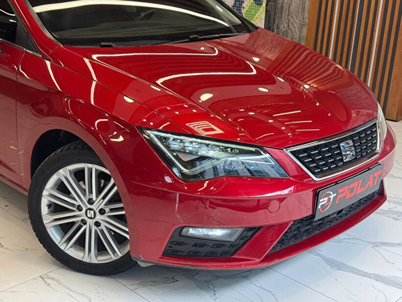 2019 Dizel Otomatik Seat Leon Kırmızı Polat Araç Dizayn Otomotiv İnşaat Sanayi Ve Ticaret Limited Şirketi