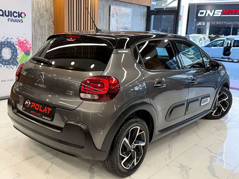 2021 Benzin Otomatik Citroen C3 Füme Polat Araç Dizayn Otomotiv İnşaat Sanayi Ve Ticaret Limited Şirketi