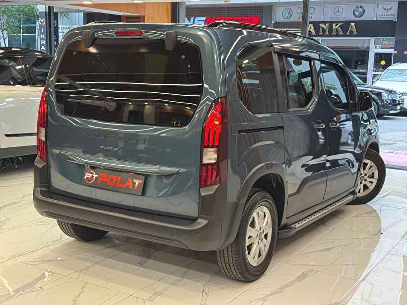 2024 Dizel Otomatik Peugeot Rifter Mavi Polat Araç Dizayn Otomotiv İnşaat Sanayi Ve Ticaret Limited Şirketi
