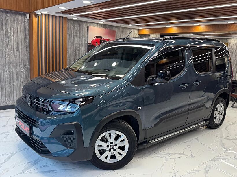 2024 Dizel Otomatik Peugeot Rifter Mavi Polat Araç Dizayn Otomotiv İnşaat Sanayi Ve Ticaret Limited Şirketi