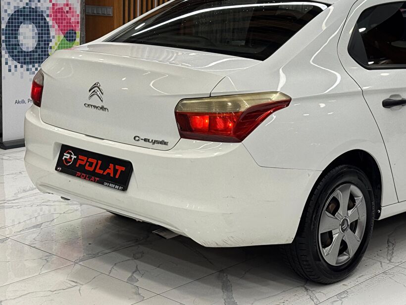 2016 Dizel Manuel Citroen C-Elysee Beyaz Polat Araç Dizayn Otomotiv İnşaat Sanayi Ve Ticaret Limited Şirketi