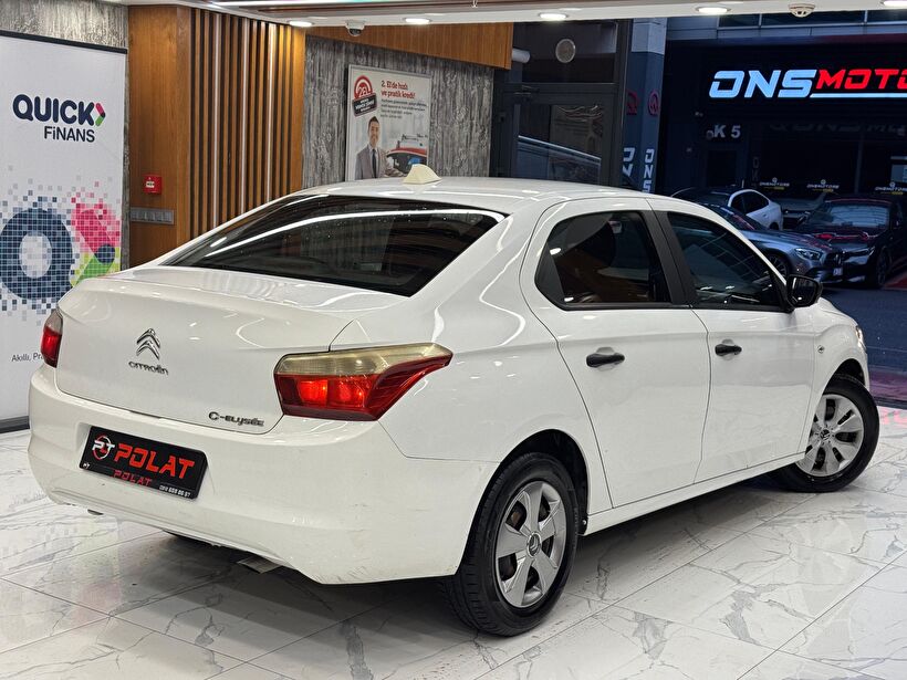 2016 Dizel Manuel Citroen C-Elysee Beyaz Polat Araç Dizayn Otomotiv İnşaat Sanayi Ve Ticaret Limited Şirketi