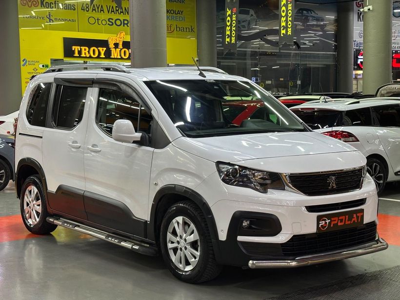 2019 Dizel Manuel Peugeot Rifter Beyaz Polat Araç Dizayn Otomotiv İnşaat Sanayi Ve Ticaret Limited Şirketi