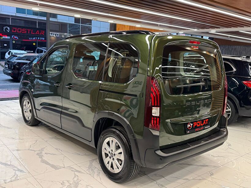 2025 Dizel Manuel Peugeot Rifter Yeşil Polat Araç Dizayn Otomotiv İnşaat Sanayi Ve Ticaret Limited Şirketi