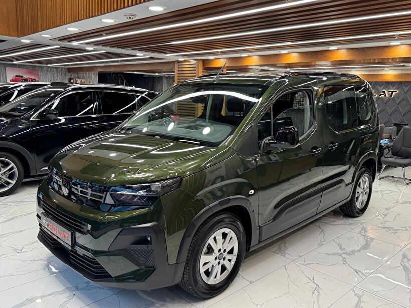 2025 Dizel Manuel Peugeot Rifter Yeşil Polat Araç Dizayn Otomotiv İnşaat Sanayi Ve Ticaret Limited Şirketi