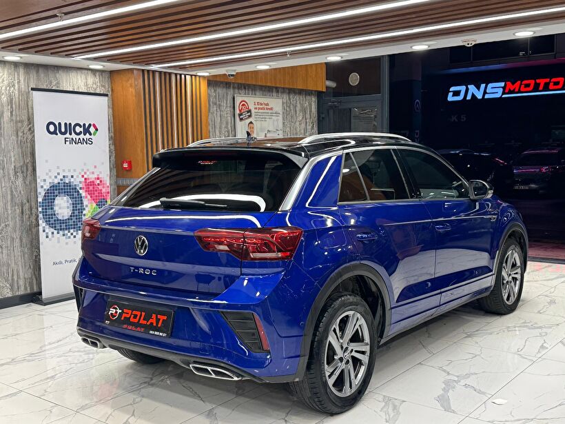 2023 Benzin Otomatik Volkswagen T-Roc Mavi Polat Araç Dizayn Otomotiv İnşaat Sanayi Ve Ticaret Limited Şirketi