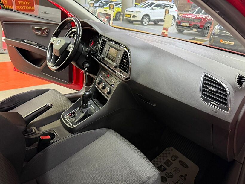 2016 Benzin Otomatik Seat Leon Kırmızı Polat Araç Dizayn Otomotiv İnşaat Sanayi Ve Ticaret Limited Şirketi