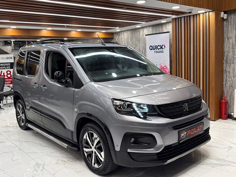 2024 Dizel Otomatik Peugeot Rifter Gri Polat Araç Dizayn Otomotiv İnşaat Sanayi Ve Ticaret Limited Şirketi