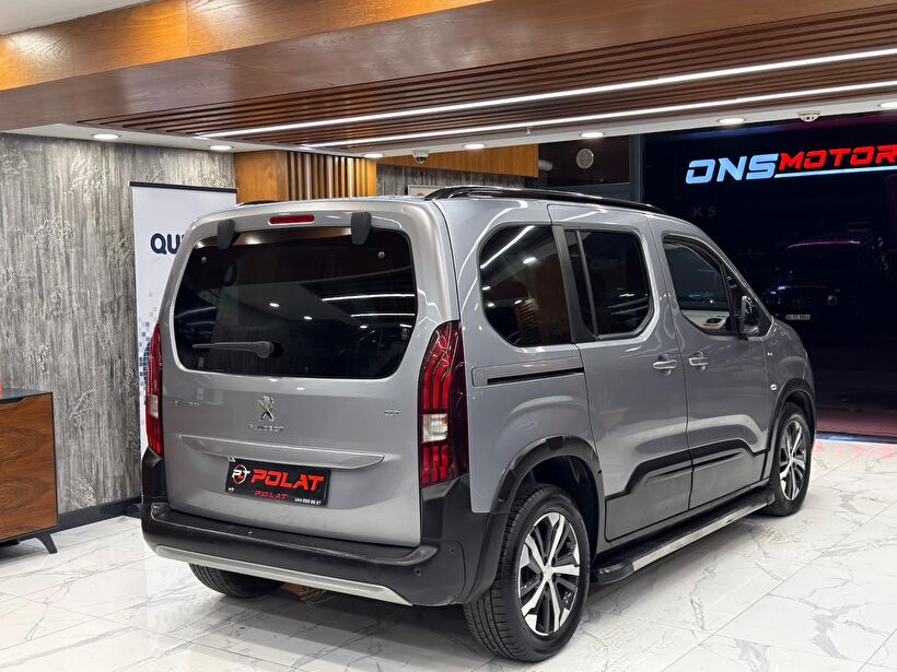 2024 Dizel Otomatik Peugeot Rifter Gri Polat Araç Dizayn Otomotiv İnşaat Sanayi Ve Ticaret Limited Şirketi