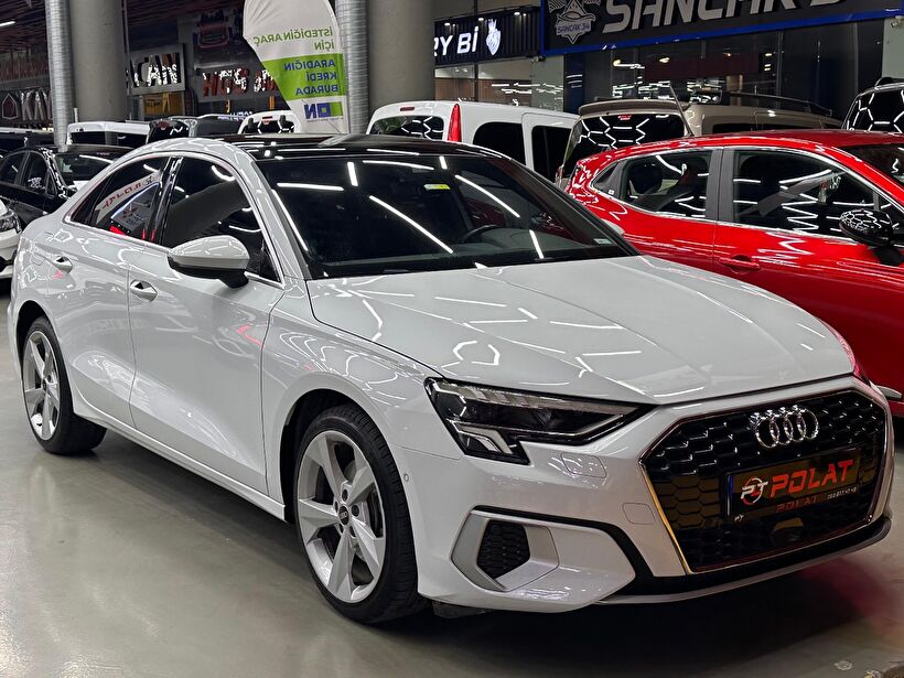 2021 MHEV Otomatik Audi A3 Beyaz Polat Araç Dizayn Otomotiv İnşaat Sanayi Ve Ticaret Limited Şirketi