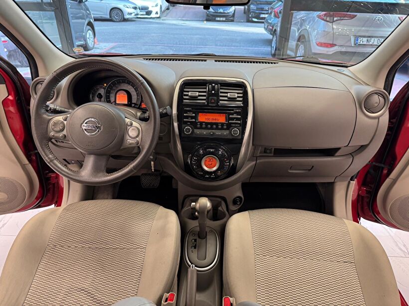 2015 Benzin Otomatik Nissan Micra Kırmızı Polat Araç Dizayn Otomotiv İnşaat Sanayi Ve Ticaret Limited Şirketi
