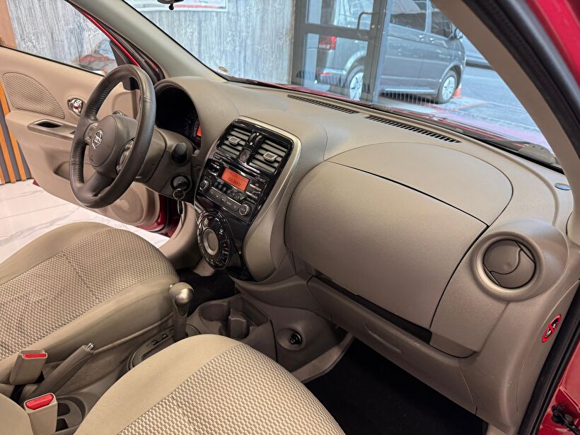 2015 Benzin Otomatik Nissan Micra Kırmızı Polat Araç Dizayn Otomotiv İnşaat Sanayi Ve Ticaret Limited Şirketi