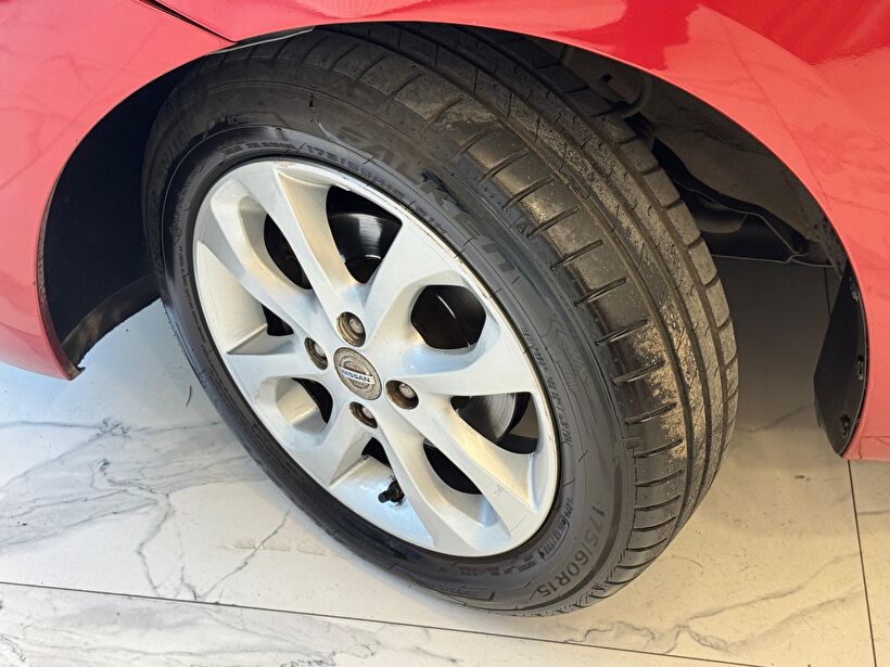 2015 Benzin Otomatik Nissan Micra Kırmızı Polat Araç Dizayn Otomotiv İnşaat Sanayi Ve Ticaret Limited Şirketi