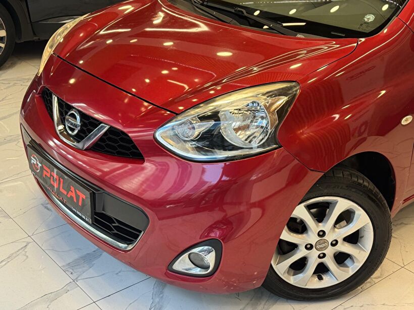 2015 Benzin Otomatik Nissan Micra Kırmızı Polat Araç Dizayn Otomotiv İnşaat Sanayi Ve Ticaret Limited Şirketi