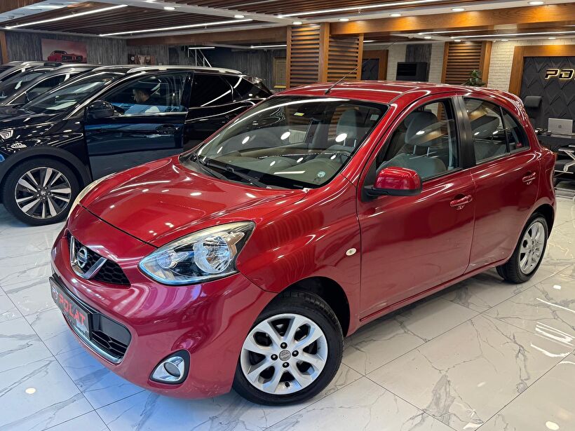 2015 Benzin Otomatik Nissan Micra Kırmızı Polat Araç Dizayn Otomotiv İnşaat Sanayi Ve Ticaret Limited Şirketi
