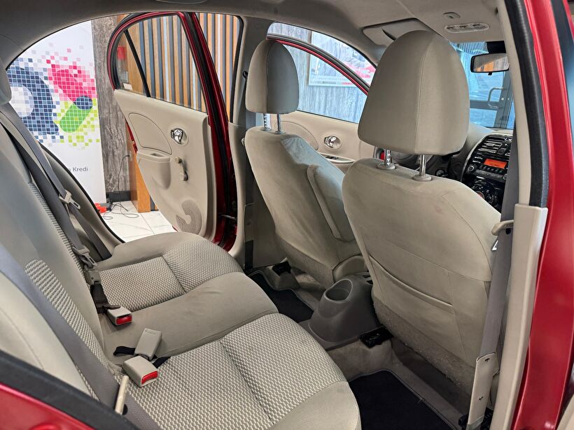 2015 Benzin Otomatik Nissan Micra Kırmızı Polat Araç Dizayn Otomotiv İnşaat Sanayi Ve Ticaret Limited Şirketi