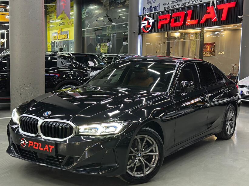 2023 Benzin Otomatik BMW 3 Serisi Siyah Polat Araç Dizayn Otomotiv İnşaat Sanayi Ve Ticaret Limited Şirketi