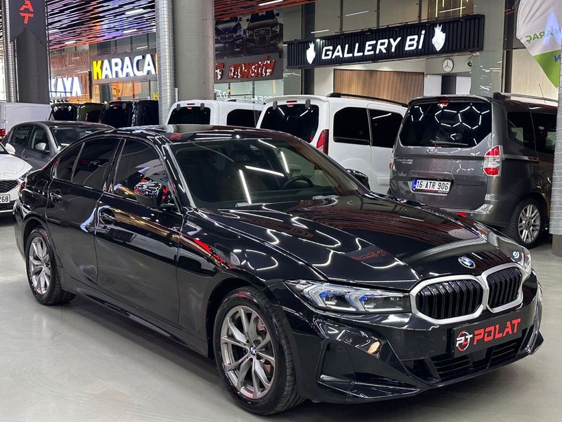 2023 Benzin Otomatik BMW 3 Serisi Siyah Polat Araç Dizayn Otomotiv İnşaat Sanayi Ve Ticaret Limited Şirketi