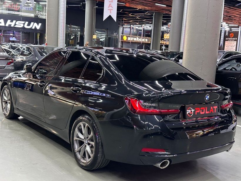 2023 Benzin Otomatik BMW 3 Serisi Siyah Polat Araç Dizayn Otomotiv İnşaat Sanayi Ve Ticaret Limited Şirketi